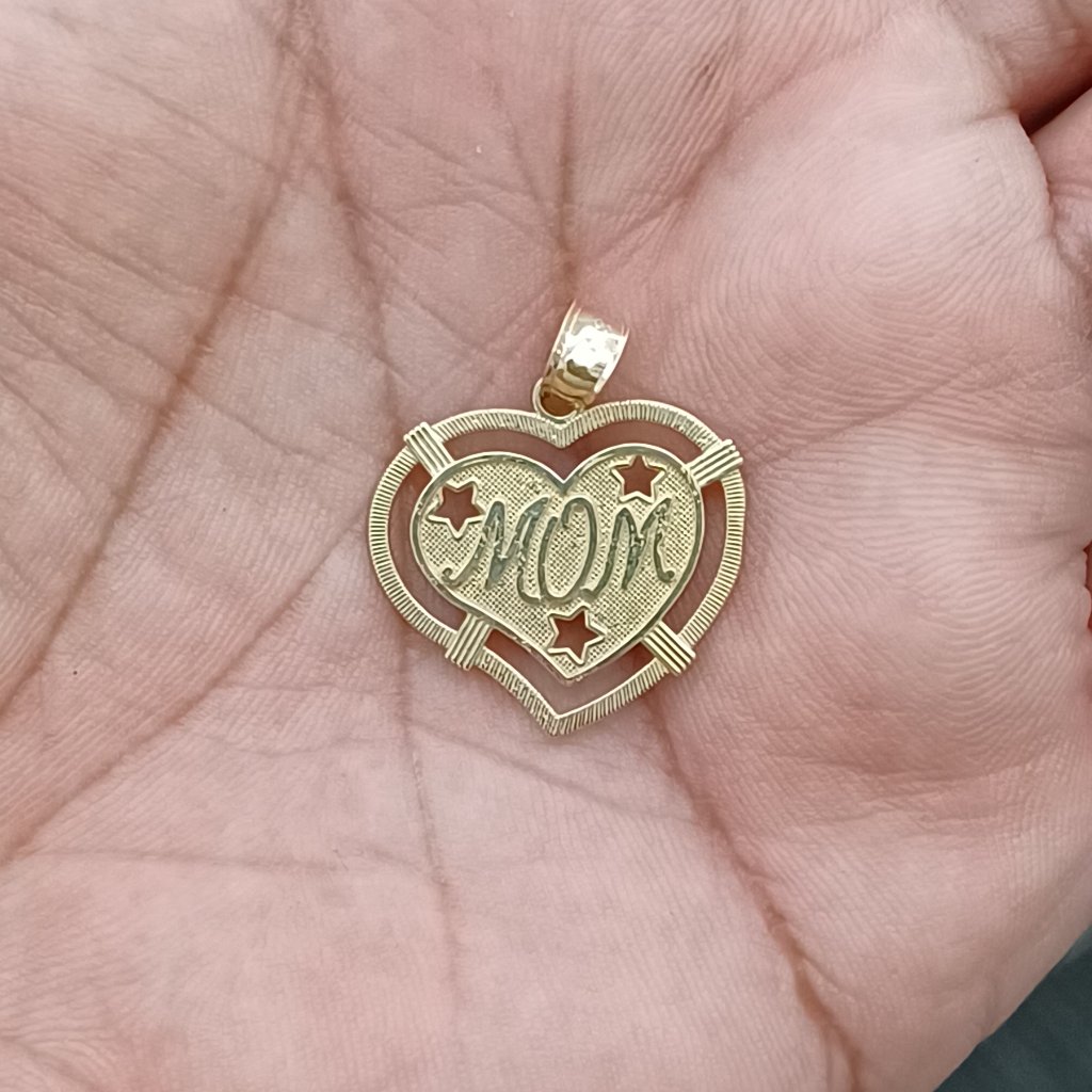 10kt Real Gold Heart Pendant 179$